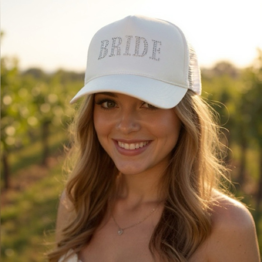 Bride Hat Baseball Cap Adjustable NWT